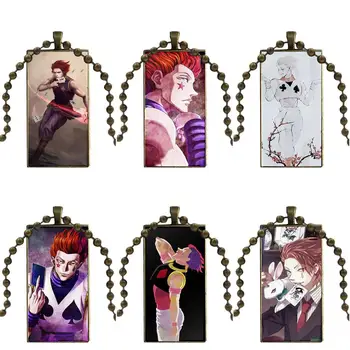 Hisoka Full Glass Cabochon Choker Pendant Rectangle Necklace Bronze Color Jewelry For Christmas Gift
Hisoka Full Glass Cabochon Choker Pendant Rectangle Necklace Bronze Color Jewelry For Christmas Gift