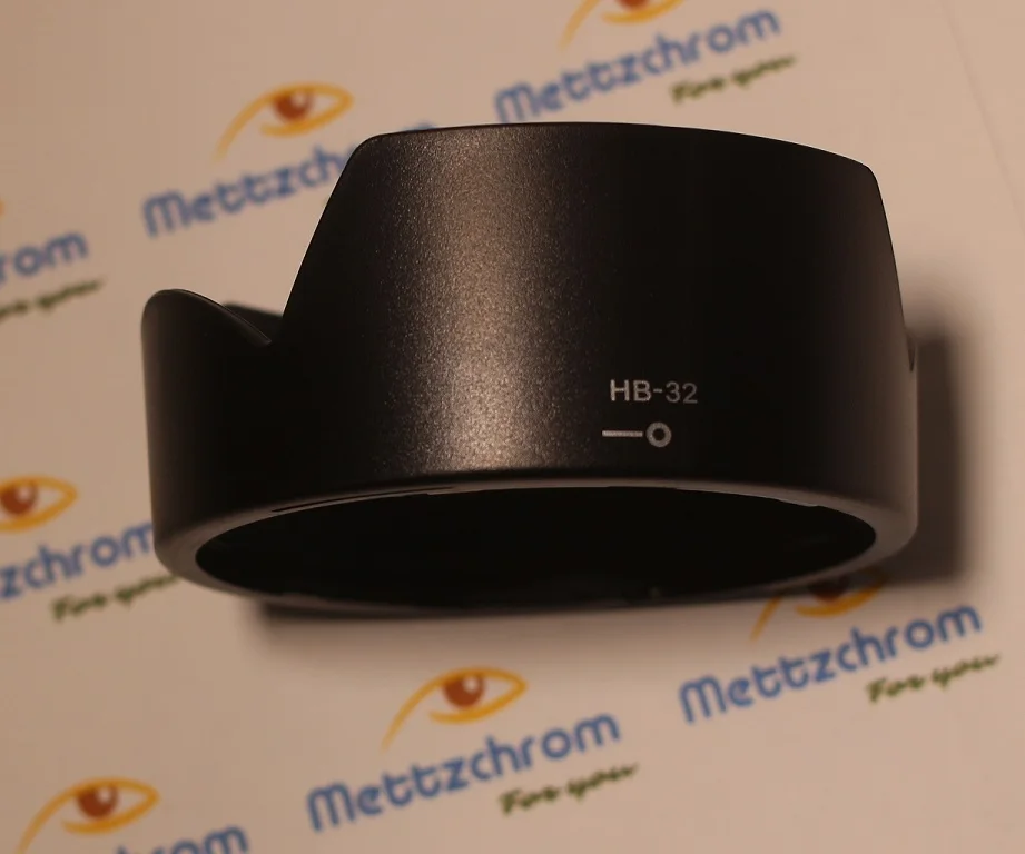 

Mettzchrom HB-32 10pcs/lot Lens Hood For Nikon HB-32 DX AF-S 18-70mm 18-105mm 18-135mm 18-140mm ED Bayonet HOOD HB32