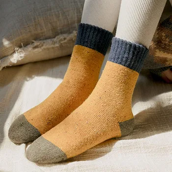 Retro Thickening Women Socks Autumn Winter Rabbit Wool Patchwork Socks Female New Japanese 5 Colors Tube Sock Students Hosiery
Retro Thickening Women Socks Autumn Winter Rabbit Wool Patchwork Socks Female New Japanese 5 Colors Tube Sock Students Hosiery