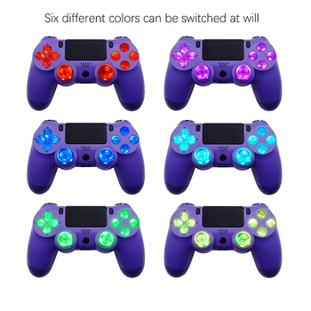 For PS4 Wireless Controller Multi-colors Light Board Handle Modification LED Modes with Rocker Cap Cross Key ABXY
For PS4 Wireless Controller Multi-colors Light Board Handle Modification LED Modes with Rocker Cap Cross Key ABXY
