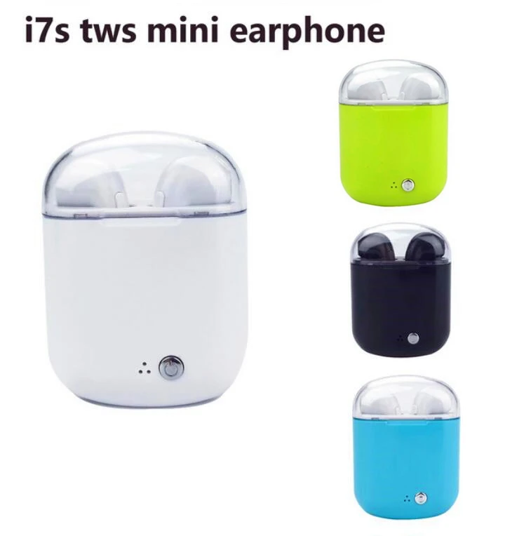 Bluetooth Mini Double ear Earbuds Earphone i7 TWS Wireless Headsets with mic for all smart phone with retail box
Bluetooth Mini Double ear Earbuds Earphone i7 TWS Wireless Headsets with mic for all smart phone with retail box
