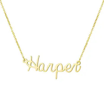 New Fashion Gold Color Personalized Simple Letter Necklace Stainless Steel Choker Custom Wedding Anniversary Party Jewelry
New Fashion Gold Color Personalized Simple Letter Necklace Stainless Steel Choker Custom Wedding Anniversary Party Jewelry