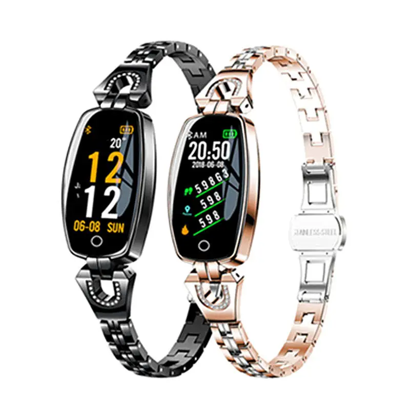 H8 Smart Watch Women Lady Blood Pressure Watch Heart Rate Monitor Fitness Tracker Smart Bracelet IP67 Waterproof Smartwatches
H8 Smart Watch Women Lady Blood Pressure Watch Heart Rate Monitor Fitness Tracker Smart Bracelet IP67 Waterproof Smartwatches