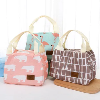 Canvas Insulated Zipper Lunch Bag Thermal Stripe Tote Bags Cooler Picnic Food Lunch box bag for Kids Women Girls Ladies Children
Canvas Insulated Zipper Lunch Bag Thermal Stripe Tote Bags Cooler Picnic Food Lunch box bag for Kids Women Girls Ladies Children