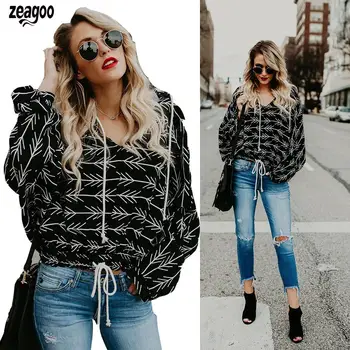 Women Casual Loose Sweatshirt Bat Wing Autumn Sleeve Floral Fashion design Print Long Hooded Sweatshirt None
Women Casual Loose Sweatshirt Bat Wing Autumn Sleeve Floral Fashion design Print Long Hooded Sweatshirt None