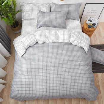 Double-sided AB Version Home Bedding Set Multi Sizes Duvet Cover Bed Sheet Pillowcase Soft Polyester Bedclothes
Double-sided AB Version Home Bedding Set Multi Sizes Duvet Cover Bed Sheet Pillowcase Soft Polyester Bedclothes