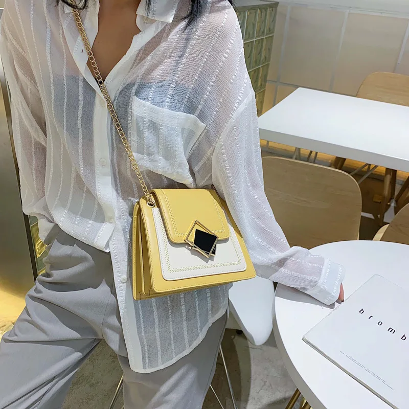 Bag Women's 2019 New Style Versatile Summer Simple Fashion Lock France Non-mainstream Western Style Crossbody Bag Pendant
Bag Women's 2019 New Style Versatile Summer Simple Fashion Lock France Non-mainstream Western Style Crossbody Bag Pendant