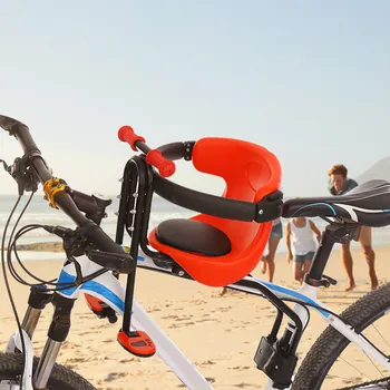 Safety Stable Baby Child Kids Bicycle Bike Front Seat Chair Carrier Sport Seats Saddle Cushion with Back Rest Pedals Child Seat
Safety Stable Baby Child Kids Bicycle Bike Front Seat Chair Carrier Sport Seats Saddle Cushion with Back Rest Pedals Child Seat