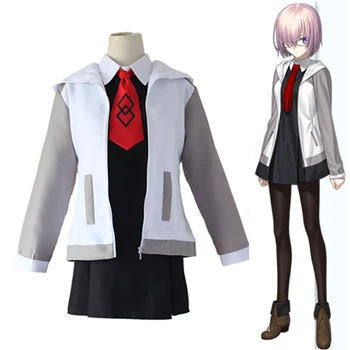 Fate grand order Mash Kyrielight Cosplay Costume Halloween Christmas Daily service school uniform Ms. Cartoon Anime Dress 
Fate grand order Mash Kyrielight Cosplay Costume Halloween Christmas Daily service school uniform Ms. Cartoon Anime Dress
