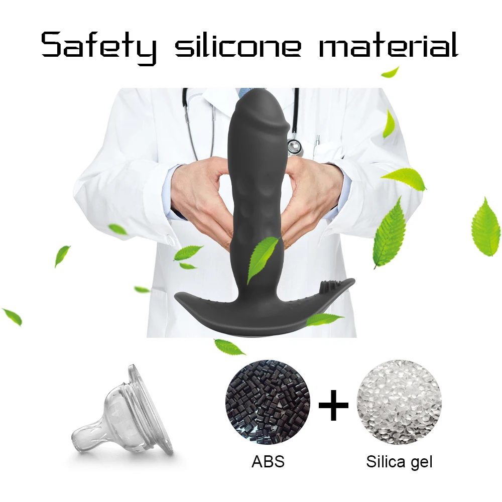 Anal Vibrator for Men Masturbator Telescopic Vibrators Remote Control Dildo Butt Plug Anal Prostate Massager Sex Toys for Men 8 H8f6e6bb8198d49fb8bce7633b4881fb8y