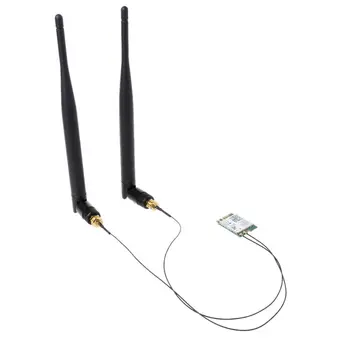 Dual Band 2.4G/5G Wifi Wlan Card for Intel 8265NGW Wireless-AC 8265 NGFF Adapter 746D
Dual Band 2.4G/5G Wifi Wlan Card for Intel 8265NGW Wireless-AC 8265 NGFF Adapter 746D