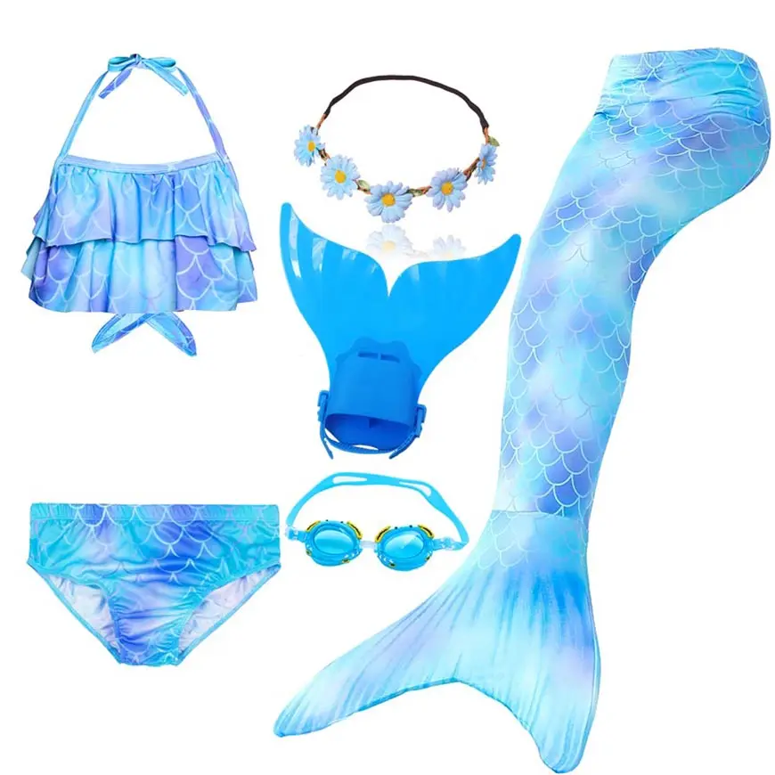 Kids Mermaid Tail Swimsuit Fancy Girls Mermaid Tail can Add with Monofin Flippers Ariel Halloween Costume Cosplay Christmas Gift
Kids Mermaid Tail Swimsuit Fancy Girls Mermaid Tail can Add with Monofin Flippers Ariel Halloween Costume Cosplay Christmas Gift