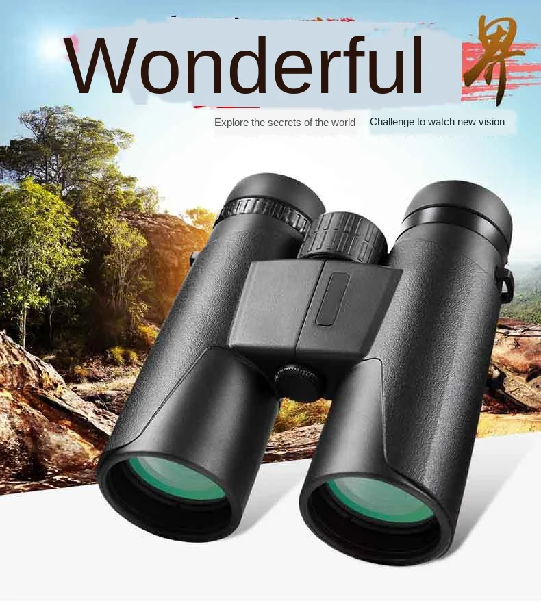 NEW 10x42 Straight Telescope HD High Power Handheld Telescope Outdoor Travel Rotating Eyepiece Low Light Night Vision
NEW 10x42 Straight Telescope HD High Power Handheld Telescope Outdoor Travel Rotating Eyepiece Low Light Night Vision