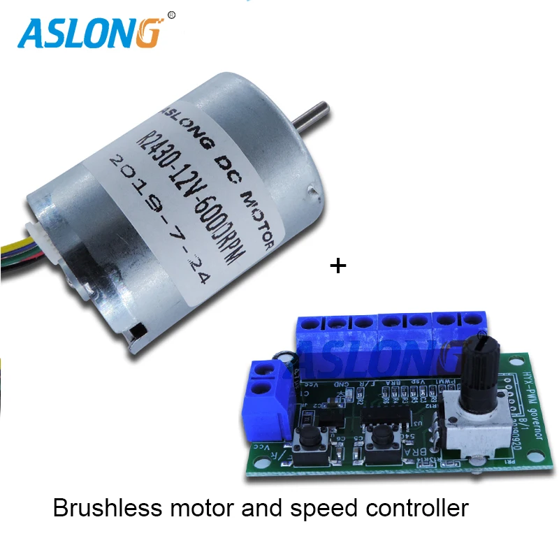 High Speed Brushless DC Motor and speed controller with Brake and CW/CCw high speed motor shaft dia2.0mm1 2v 6000Rpm brake
High Speed Brushless DC Motor and speed controller with Brake and CW/CCw high speed motor shaft dia2.0mm1 2v 6000Rpm brake