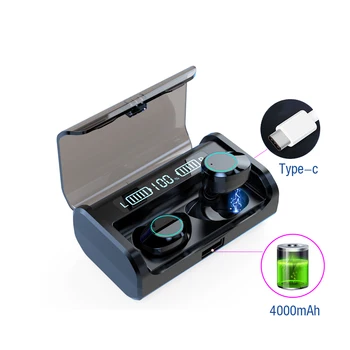 Double LED Display Bluetooth Earphones TWS 5.0 HiFi Wireless Earbuds Waterproof Touch Control Headsets Charger for phones
Double LED Display Bluetooth Earphones TWS 5.0 HiFi Wireless Earbuds Waterproof Touch Control Headsets Charger for phones