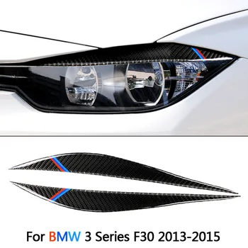 True Carbon Fiber Headlights Eyebrows Eyelids For BMW 3 Series F30 2013-2018 Front Headlamp Eyebrows Trim Cover Accessories
True Carbon Fiber Headlights Eyebrows Eyelids For BMW 3 Series F30 2013-2018 Front Headlamp Eyebrows Trim Cover Accessories