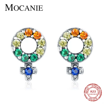 Mocanie Multi Color Crystal Round Cross Female Sign Stud Earring for Women 925 Sterling Silver Charm Ear Pin Fine Jewelry Gift
Mocanie Multi Color Crystal Round Cross Female Sign Stud Earring for Women 925 Sterling Silver Charm Ear Pin Fine Jewelry Gift