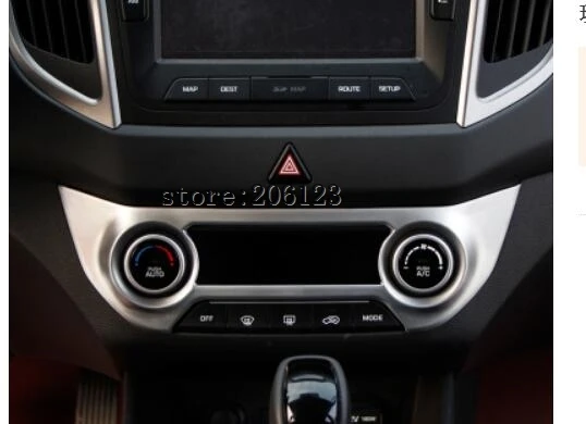 FIT FOR 2014-2017 For Hyundai ix25 (creta) l Air Conditioning Panel Decorative Molding Cover Trim
FIT FOR 2014-2017 For Hyundai ix25 (creta) l Air Conditioning Panel Decorative Molding Cover Trim