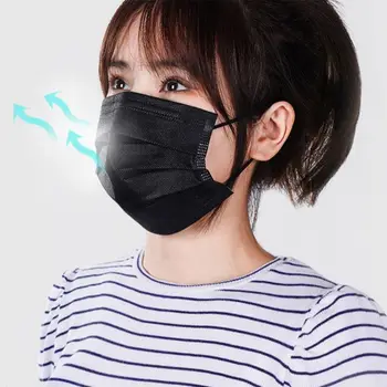 50Pcs 3 Layers Disposable Mouth Mask Face Maks Non-Woven Earloop Mouth-Muffle Anti-Fog PM2.5 Protective Dust Respirator
50Pcs 3 Layers Disposable Mouth Mask Face Maks Non-Woven Earloop Mouth-Muffle Anti-Fog PM2.5 Protective Dust Respirator