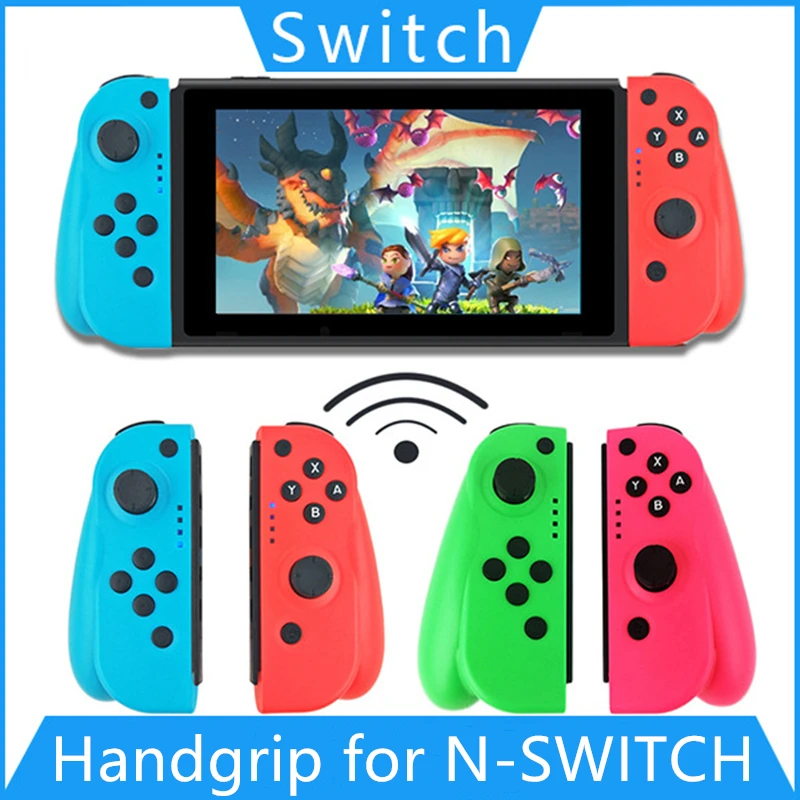 Bluetooth Left & Right Joy-con Game Controller handgrip Gamepad For Nintend Switch Joycon Game For NS Wireless Controller
Bluetooth Left & Right Joy-con Game Controller handgrip Gamepad For Nintend Switch Joycon Game For NS Wireless Controller