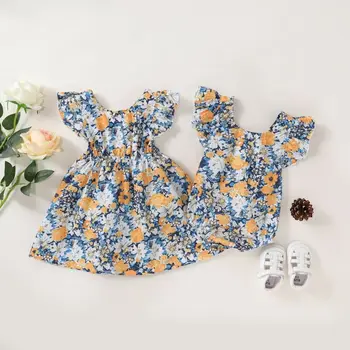 Toddler Baby Girl Romper Clothes Sister Matching Dress Cotton Outfit
Toddler Baby Girl Romper Clothes Sister Matching Dress Cotton Outfit