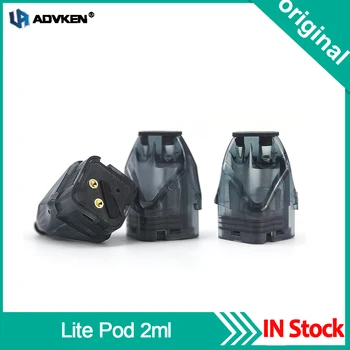 3Pcs/pack ADVKEN Lite Pod 2ml Capacity Ceramic Coil Cartridge Pod Atomizer For Lite Vaper Kit E cigarettes Accessories
3Pcs/pack ADVKEN Lite Pod 2ml Capacity Ceramic Coil Cartridge Pod Atomizer For Lite Vaper Kit E cigarettes Accessories