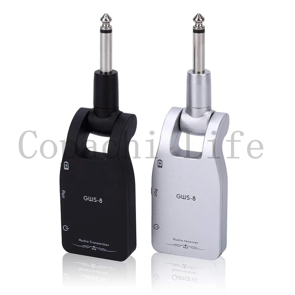 2.4GHZ Wireless Guitar System Built-in Rechargeable Lithium Battery Digital Transmitter Receiver for Electric Guitar Bass
2.4GHZ Wireless Guitar System Built-in Rechargeable Lithium Battery Digital Transmitter Receiver for Electric Guitar Bass