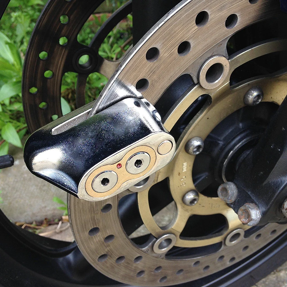 Motorbike Scooter Padlock Disc Brake Lock Practical Sturdy Durable Protect Dual Core Motorcycle Key Anti Theft Fixed Security
Motorbike Scooter Padlock Disc Brake Lock Practical Sturdy Durable Protect Dual Core Motorcycle Key Anti Theft Fixed Security