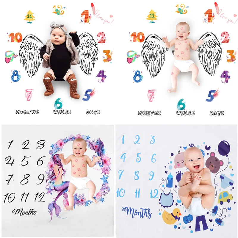 Newborn Baby Cute Photograph Blanket Baby Printed Soft Swaddle Wrap Bathing Towels Infant Bedding Photography Props
Newborn Baby Cute Photograph Blanket Baby Printed Soft Swaddle Wrap Bathing Towels Infant Bedding Photography Props