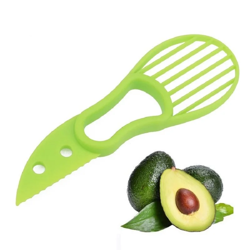 3-in-1 Avocado Slicer Multiple Function Peeler Mongo Plastic Fruit Cutter Knife Pulp Seperator Kitchen Vegetable Tools
3-in-1 Avocado Slicer Multiple Function Peeler Mongo Plastic Fruit Cutter Knife Pulp Seperator Kitchen Vegetable Tools