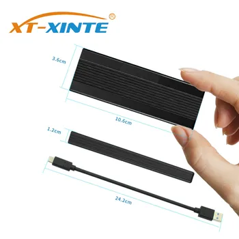 NVME M.2 Enclosure Aluminium HDD Enclosure HDD Case Mobile HDD Box TYPE C 3.1 ASM2362 m.2 USB3.1 PCIE SSD TYPEC SSD M2 Case
NVME M.2 Enclosure Aluminium HDD Enclosure HDD Case Mobile HDD Box TYPE C 3.1 ASM2362 m.2 USB3.1 PCIE SSD TYPEC SSD M2 Case