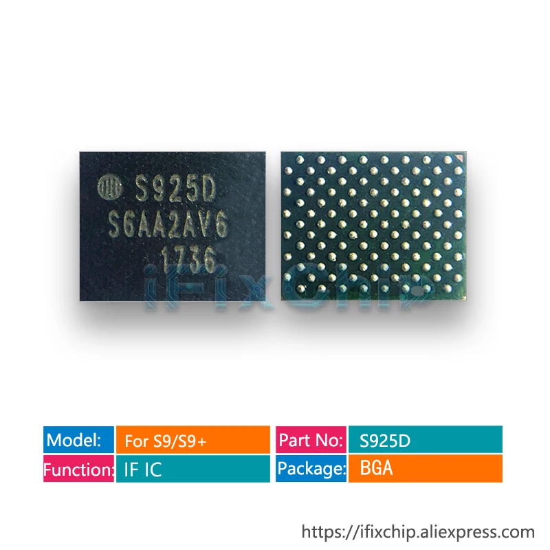 5 шт./лот S925D для Samsung S9/S9 + J710/J730F/G610F/A320/A520/A720 промежуточная частота IC IF Chip |