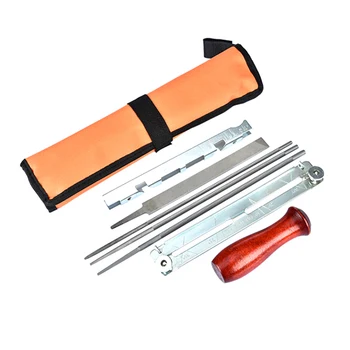 Professional Exquisite Workmanship Chainsaw Sharpening File STIHL Filing Kit Chain Sharpen Saw Files Hand Tools Ergonomic