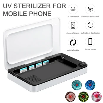 Ultraviolet phone wireless charger disinfection box small size convenient to carry fragrance function cleaning mask key jewelry
Ultraviolet phone wireless charger disinfection box small size convenient to carry fragrance function cleaning mask key jewelry