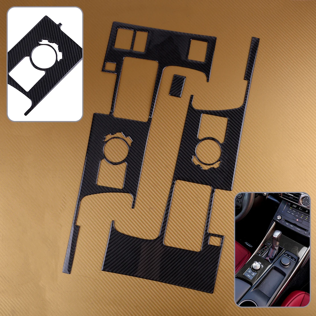 DWCX Car Carbon Fiber Texture Gear Shift Box Panel Cover Trim Frame Fit For LEXUS IS250 IS300H IS350 2014 2015 2016 2017 2018
DWCX Car Carbon Fiber Texture Gear Shift Box Panel Cover Trim Frame Fit For LEXUS IS250 IS300H IS350 2014 2015 2016 2017 2018