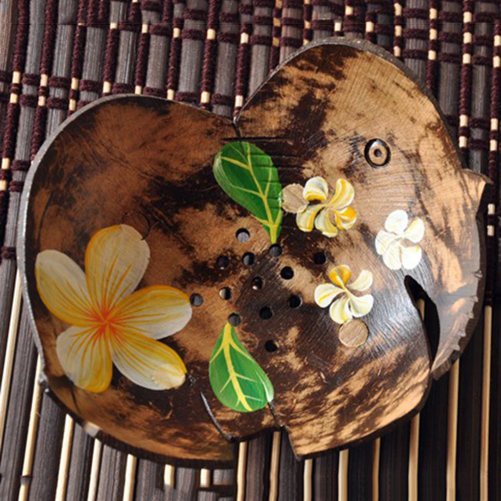 1pcs Coconut Shell Soap Box Creative Handmade Multipurpose Storage Rack Soap Cup Random
1pcs Coconut Shell Soap Box Creative Handmade Multipurpose Storage Rack Soap Cup Random