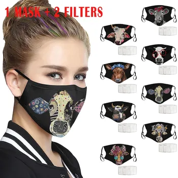 1PC Adults Cloth Face Shield +2PC Filters Reusable Mouth Mask Washable Face Shield Windproof Face Mask Breathable mascarillas
1PC Adults Cloth Face Shield +2PC Filters Reusable Mouth Mask Washable Face Shield Windproof Face Mask Breathable mascarillas