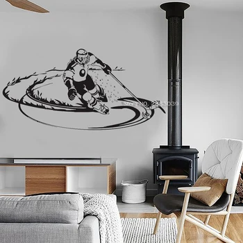 Hockey Winter Sport Decals Cool Wall Vinyl Decal Sport Decor Ice Hockey Wall Sticker For Kids Room Poster Home Decoration LC1447 
Hockey Winter Sport Decals Cool Wall Vinyl Decal Sport Decor Ice Hockey Wall Sticker For Kids Room Poster Home Decoration LC1447