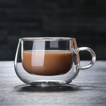 200ml Double-Layer Glass Coffee Cup High Borosilicate With Hand Espresso Glass Cup Cup Hot Milk Cup Glassware-35
200ml Double-Layer Glass Coffee Cup High Borosilicate With Hand Espresso Glass Cup Cup Hot Milk Cup Glassware-35