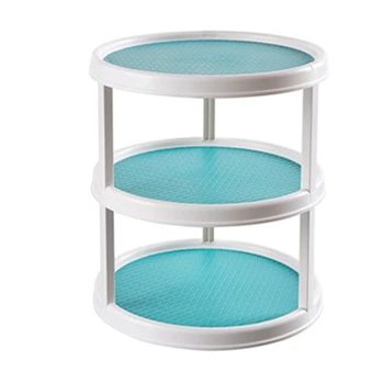 3-Layer Rotatable Desktop Kitchen Storage Tray Multifunctional Plastic Round Storage Cabinet Spice Bottle Bath Cosmetics Makeup
3-Layer Rotatable Desktop Kitchen Storage Tray Multifunctional Plastic Round Storage Cabinet Spice Bottle Bath Cosmetics Makeup