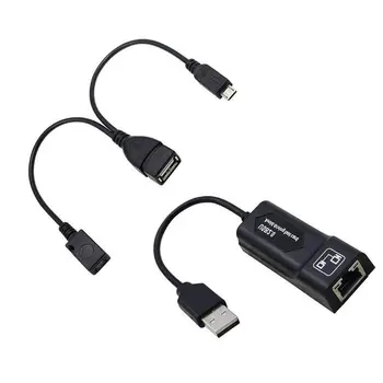 Black Durable LAN Ethernet Adapter USB Converter Cable for Ama-zon FIRE TV 3 Device Accessories
Black Durable LAN Ethernet Adapter USB Converter Cable for Ama-zon FIRE TV 3 Device Accessories