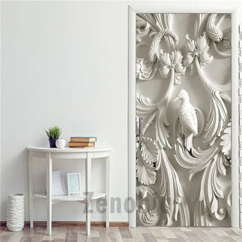 Stone Carving Flowers And Birds 3D Door Sticker Modular Printing PVC Waterproof Mural Self Adhesive Door Decoration Home Design
Stone Carving Flowers And Birds 3D Door Sticker Modular Printing PVC Waterproof Mural Self Adhesive Door Decoration Home Design