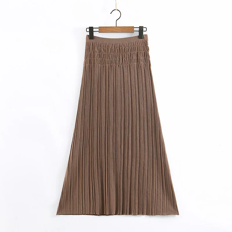 2019 Spring Europe And America WOMEN'S Dress New Style Viscose Knitted Skirt 9360 
2019 Spring Europe And America WOMEN'S Dress New Style Viscose Knitted Skirt 9360