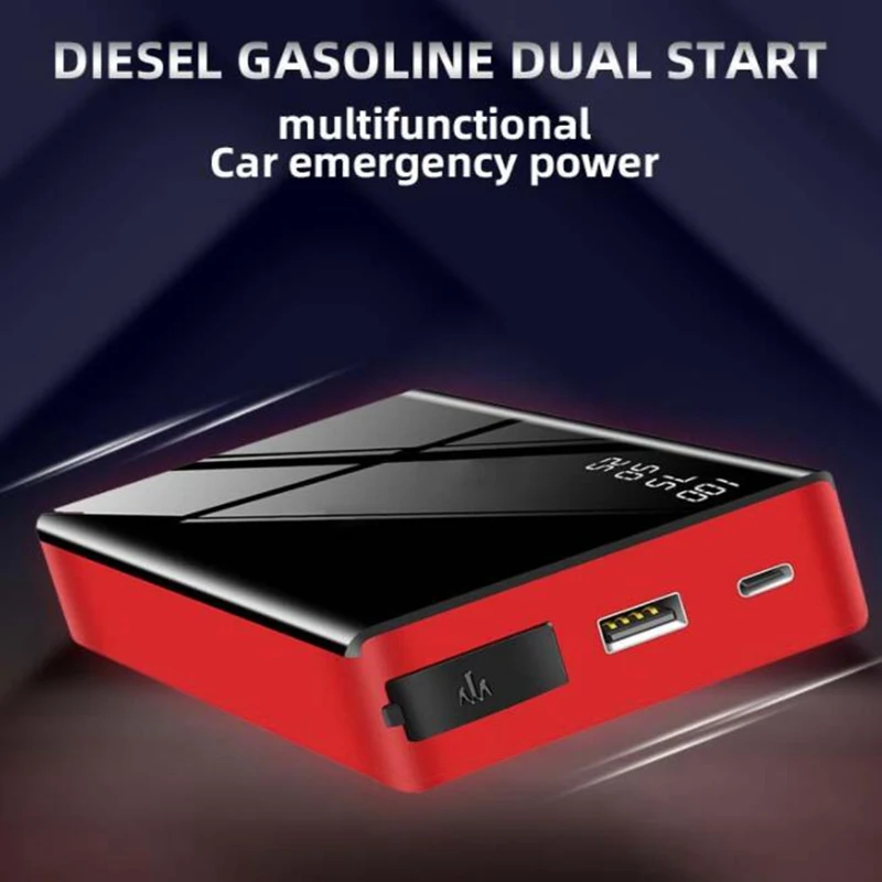 Multi-function car emergency start power jump starter large capacity 20000 mAh mobile power bank Car starter
Multi-function car emergency start power jump starter large capacity 20000 mAh mobile power bank Car starter