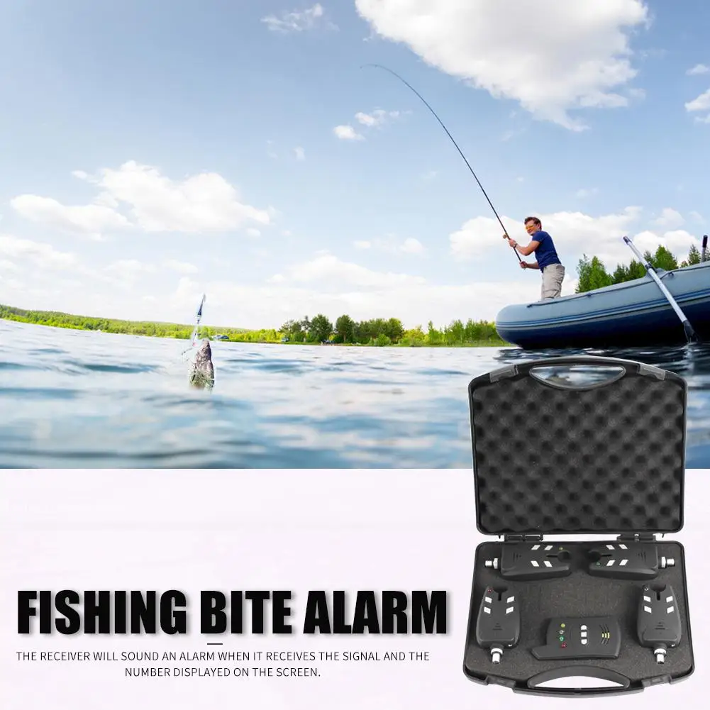 Hot Sale Bite Alarms Skillful Manufacture Wireless LED Fishing Bite Alarms Receiver Set Alarm Indicator Fishing Tackle
Hot Sale Bite Alarms Skillful Manufacture Wireless LED Fishing Bite Alarms Receiver Set Alarm Indicator Fishing Tackle