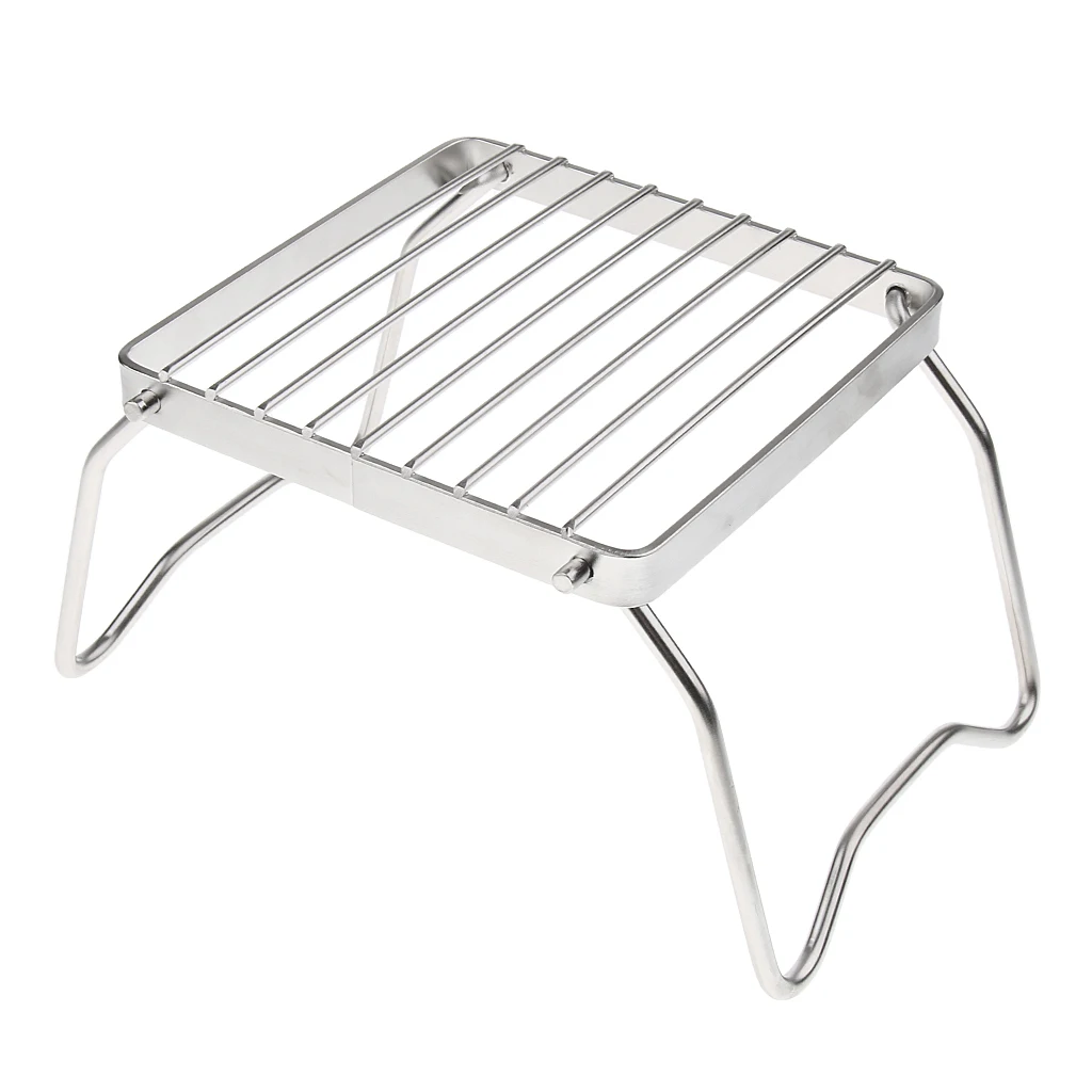 Outdoor Camping Portable Folding Burner Stove Stand Bracket Holder Picnic BBQ Grill Outdoor Camping Portable Folding Burner Stove Stand Bracket Holder Picnic BBQ Grill