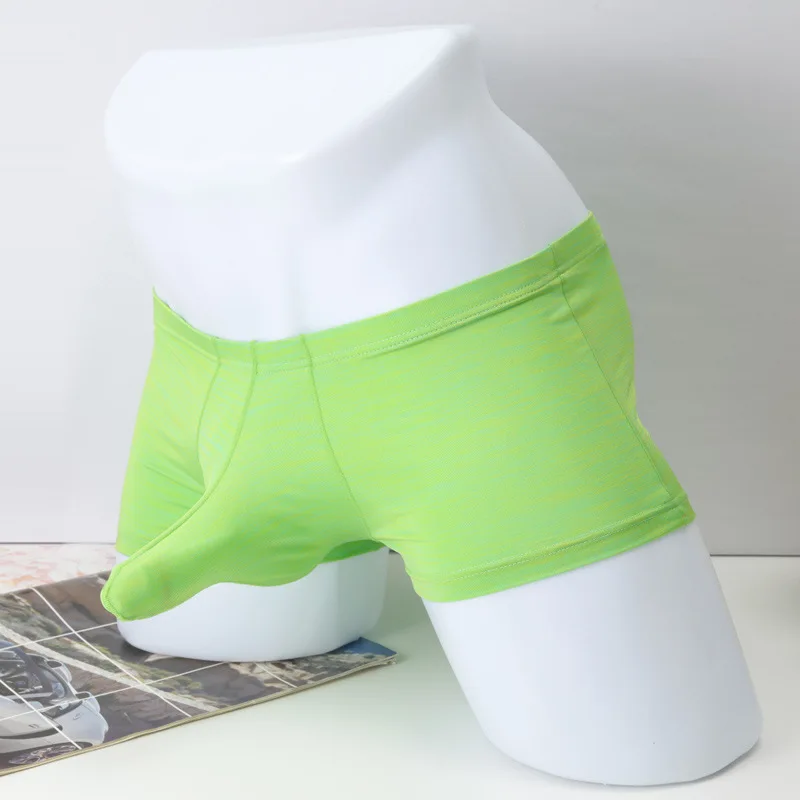 Mens Underwear Elephant Nose Sexy Ice Silk Mens Boxers Shorts Ethika Men Gift Soft Breathable
Mens Underwear Elephant Nose Sexy Ice Silk Mens Boxers Shorts Ethika Men Gift Soft Breathable