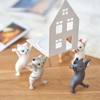 Cartoon Cat Decoration Ornaments Supplies Cute Cat Decorations for Home Office YU-Home 
Cartoon Cat Decoration Ornaments Supplies Cute Cat Decorations for Home Office YU-Home