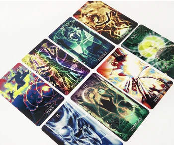 78pcs 7cm x 12cm English version Healing Light Tarot playing card tarot cards game 
78pcs 7cm x 12cm English version Healing Light Tarot playing card tarot cards game