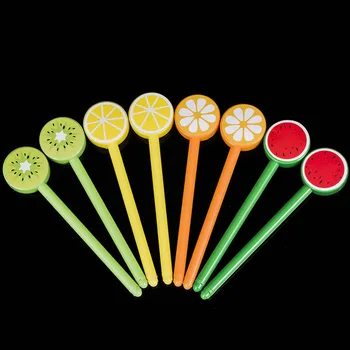 Cute fruit lollipops gel pens for writing Watermelon Lemon 0.5mm black Sign Pen for students Stationery office school supplies 
Cute fruit lollipops gel pens for writing Watermelon Lemon 0.5mm black Sign Pen for students Stationery office school supplies
